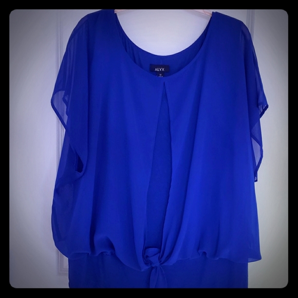 Alyx Tops - Blue Blouse